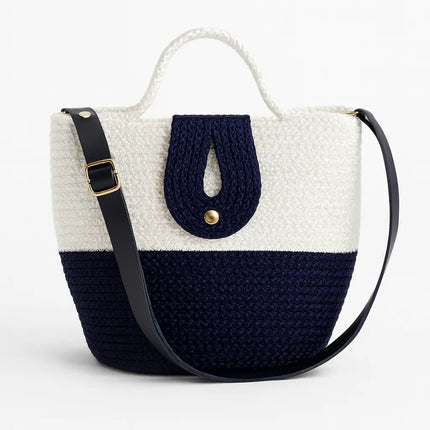 El Yapımı Örme Omuz Çantası