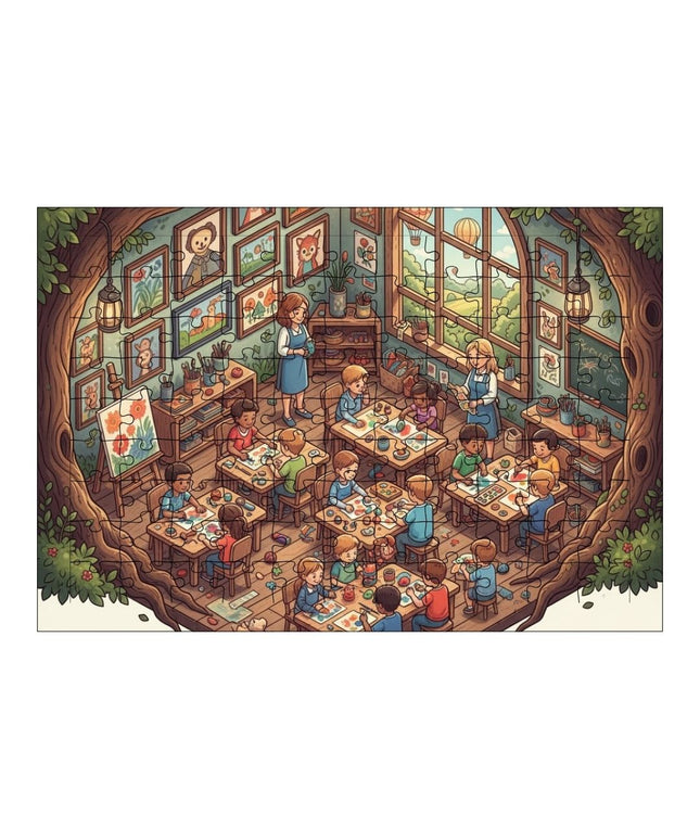 Sanat Atölyesi Puzzle Yapboz 99 Parça