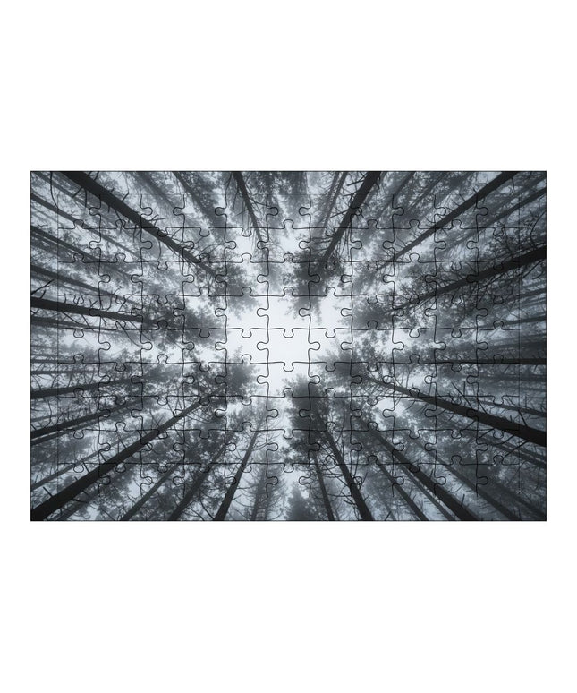 Ağaç Tepeleri Puzzle Yapboz 99 Parça