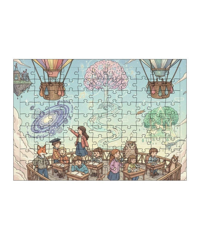 Uçan Dersler Puzzle Yapboz 99 Parça