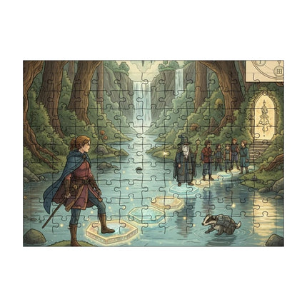 Büyülü Nehir Puzzle Yapboz 99 Parça
