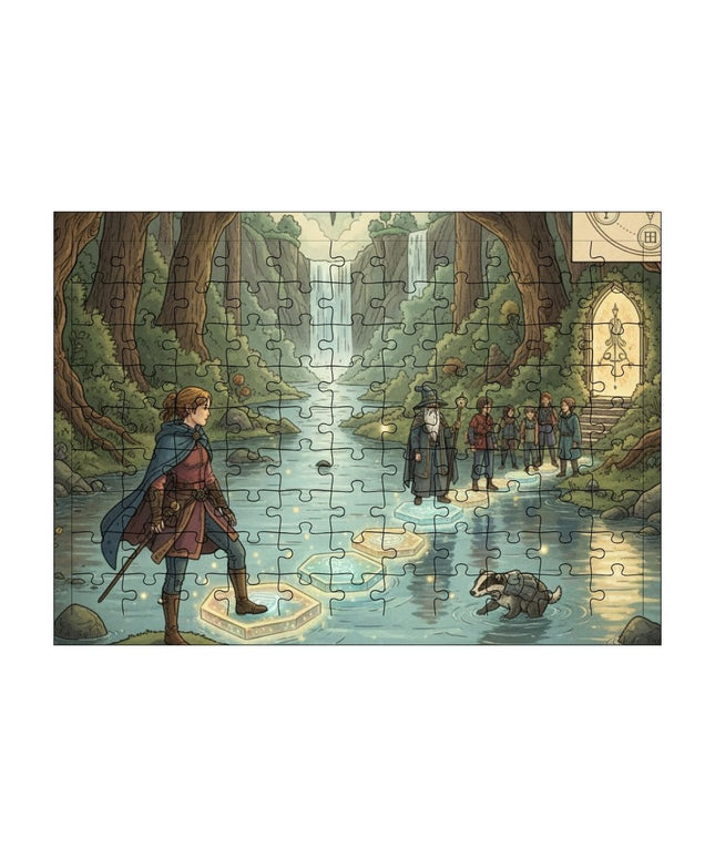 Büyülü Nehir Puzzle Yapboz 99 Parça