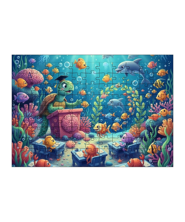 Renkli Sualtı Puzzle Yapboz 99 Parça