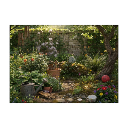 Bahçe Puzzle Yapboz 99 Parça