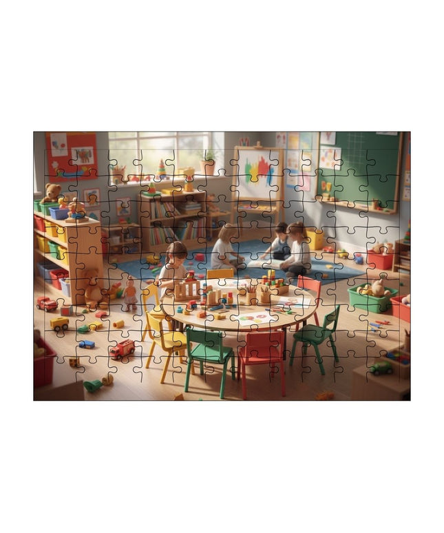 Anaokulu Puzzle Yapboz 99 Parça