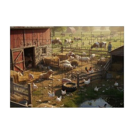 Çiftlik Puzzle Yapboz 99 Parça