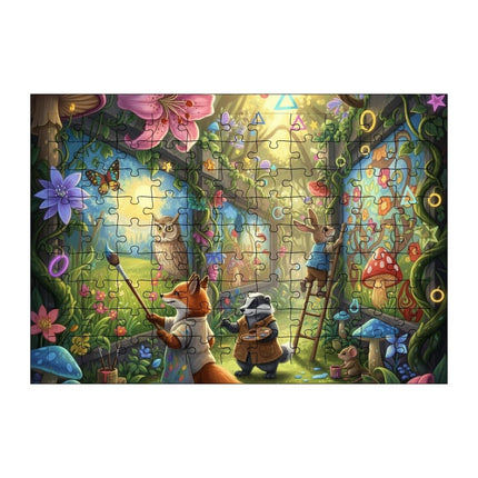 Bahçe Masalı Puzzle Yapboz 99 Parça