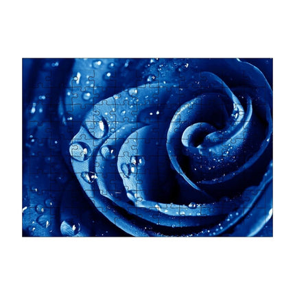 Mavi Gül Puzzle Yapboz 99 Parça