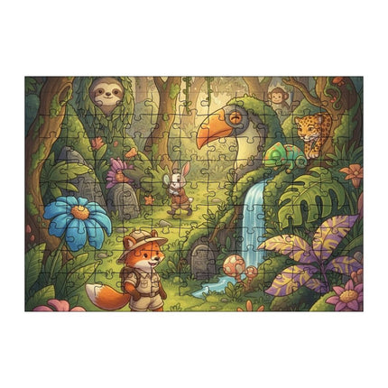 Orman Labirenti Puzzle Yapboz 99 Parça