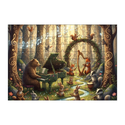 Müzik Ormanı Puzzle Yapboz 99 Parça