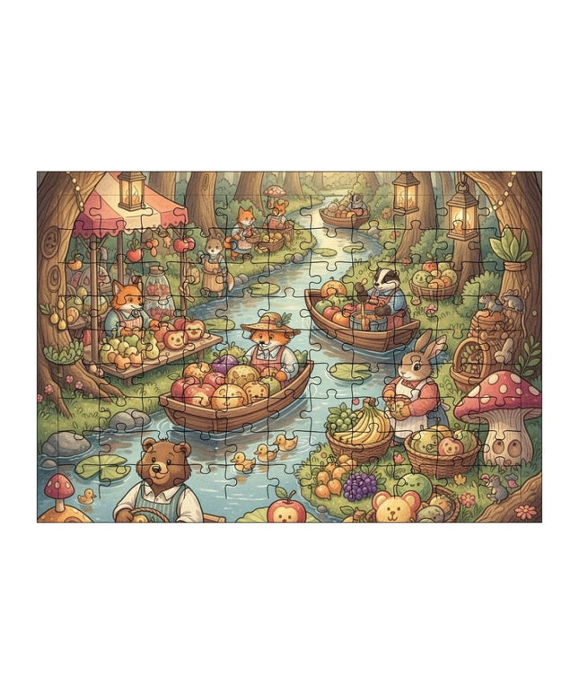 Tatlı Tezgâhlar Puzzle Yapboz 99 Parça