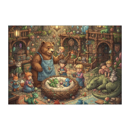 Ejderha Kreşi Puzzle Yapboz 99 Parça