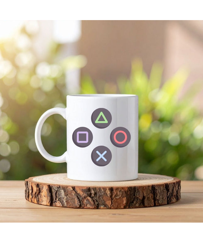 Oyun Konsolu Resimli Baskılı Kupa Bardak