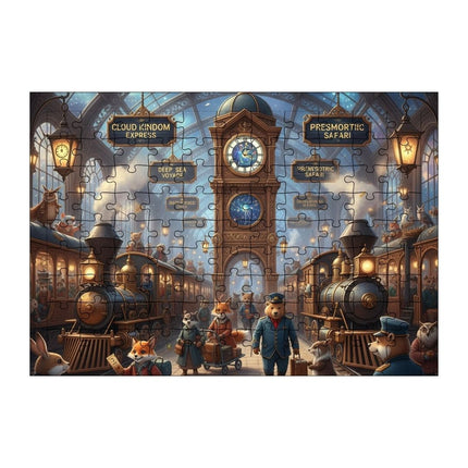 Macera Treni Puzzle Yapboz 99 Parça