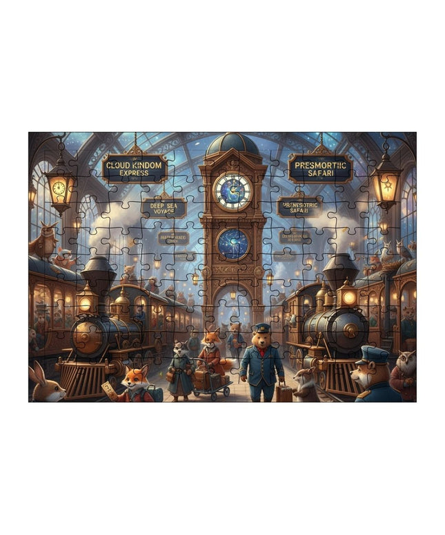 Macera Treni Puzzle Yapboz 99 Parça