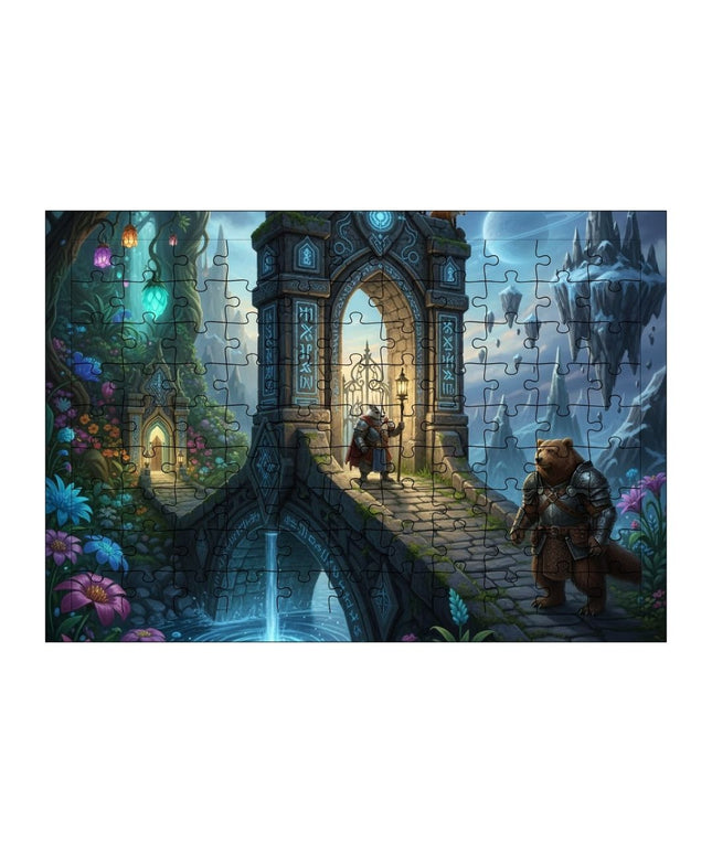 Fantastik Köprü Puzzle Yapboz 99 Parça