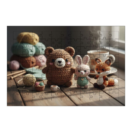 Amigurumi Oyuncaklar Puzzle Yapboz 99 Parça