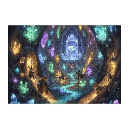 Parlayan Mağara Puzzle Yapboz 99 Parça