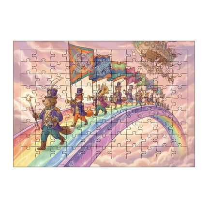 Gökkuşağı Geçidi Puzzle Yapboz 99 Parça