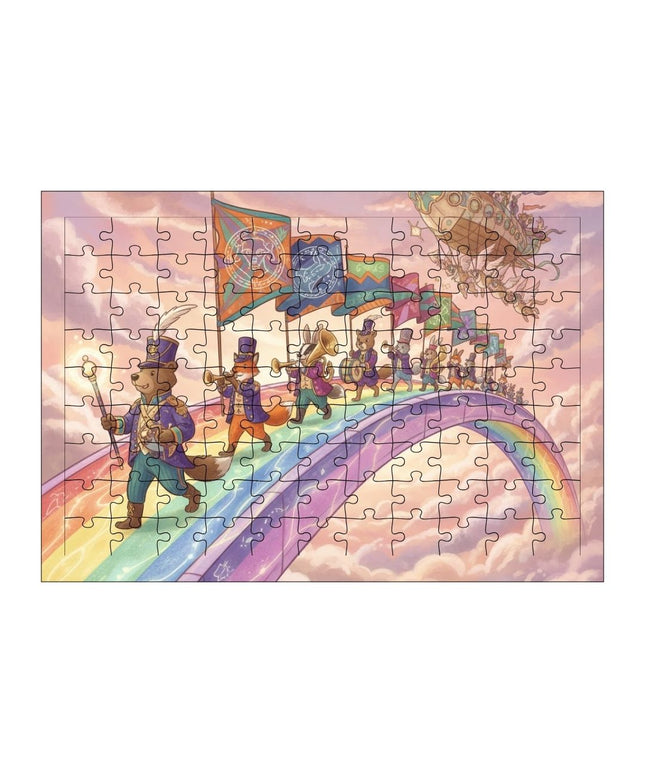Gökkuşağı Geçidi Puzzle Yapboz 99 Parça