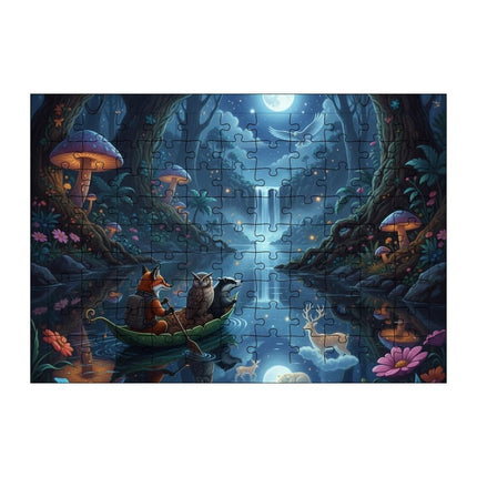 Nehir Macerası Puzzle Yapboz 99 Parça
