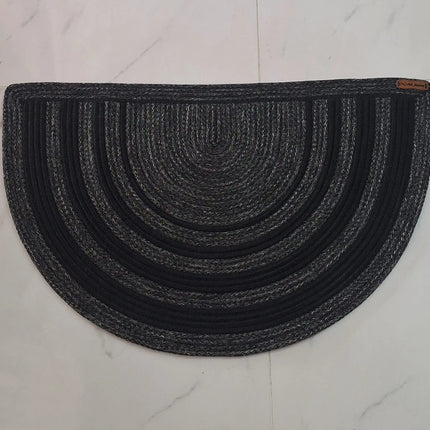 Antrasit Renkli Siyah İpli Kapı Önü Paspası