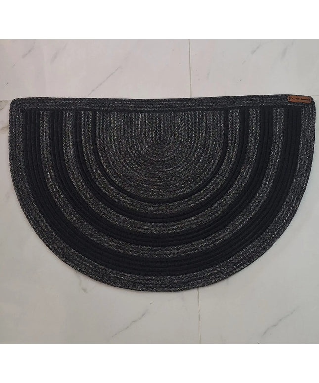 Antrasit Renkli Siyah İpli Kapı Önü Paspası