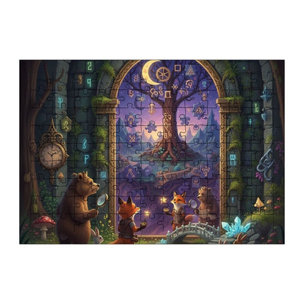 Ayna Dünyası Puzzle Yapboz 99 Parça