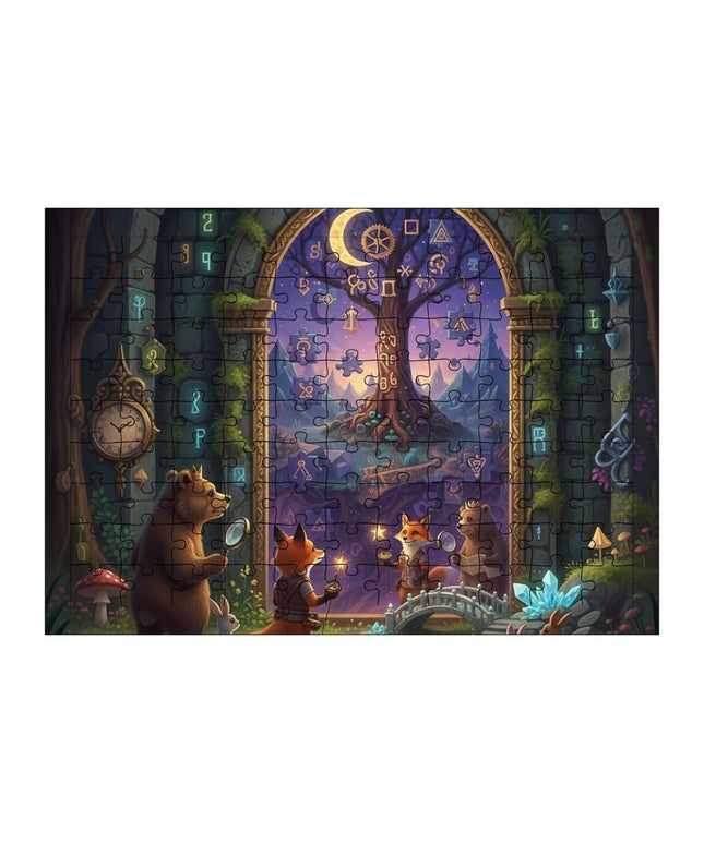 Ayna Dünyası Puzzle Yapboz 99 Parça