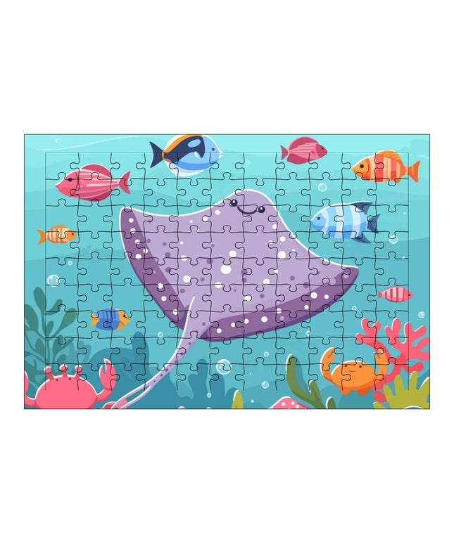 Balıklar Puzzle Yapboz 99 Parça