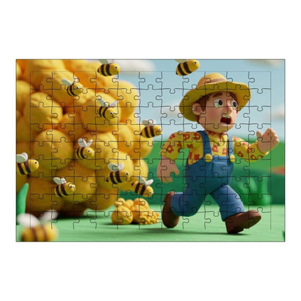 Arılar Puzzle Yapboz 99 Parça