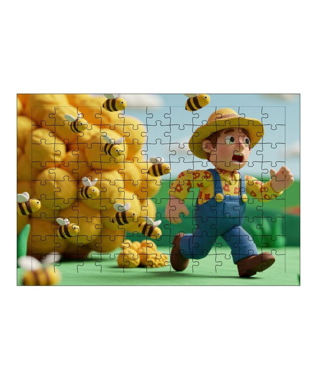 Arılar Puzzle Yapboz 99 Parça