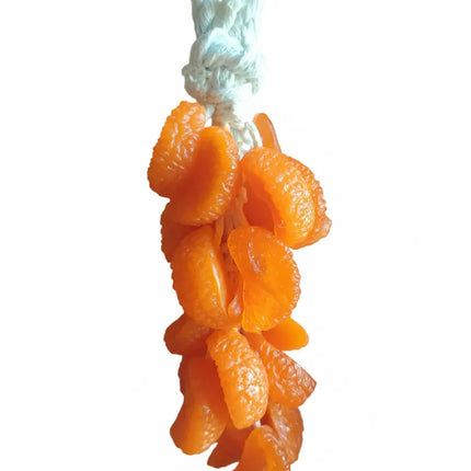 Turuncu Mandalina Dilimli Dekoratif Sabun El Yapımı Salkım Sabun