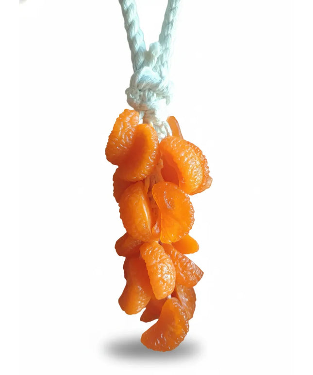 Turuncu Mandalina Dilimli Dekoratif Sabun El Yapımı Salkım Sabun