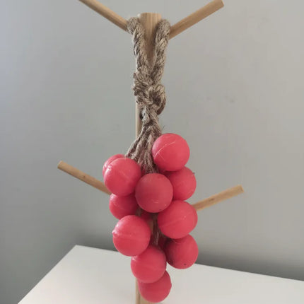 Kırmızı Üzüm Salkımı Sabun Doğal Gliserinli El Yapımı Mat Görünümlü