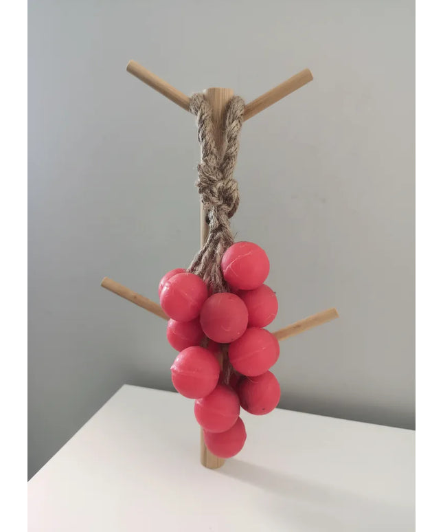 Kırmızı Üzüm Salkımı Sabun Doğal Gliserinli El Yapımı Mat Görünümlü