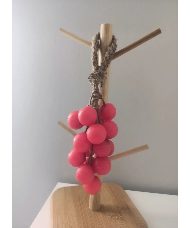 El Yapımı Doğal Mat Kırmızı Üzüm Sabun