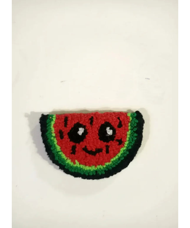 Karpuz Desenli Sevimli Buzdolabı Magneti El Emeği Hediyelik