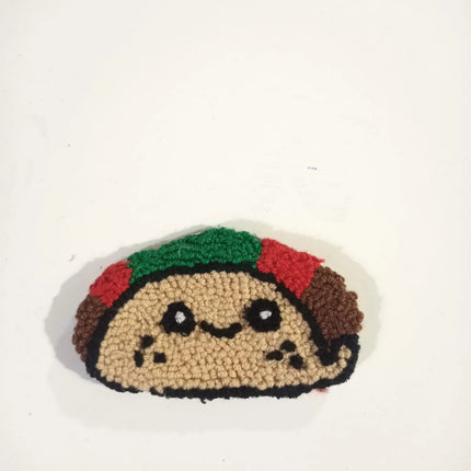 Tako Şeklindeki El Yapımı Buzdolabı Süsü