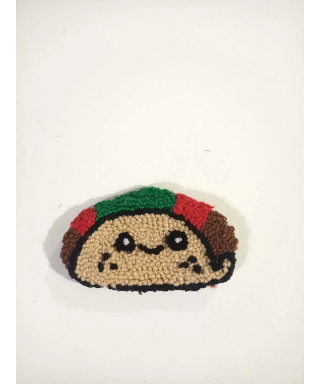 Tako Şeklindeki El Yapımı Buzdolabı Süsü