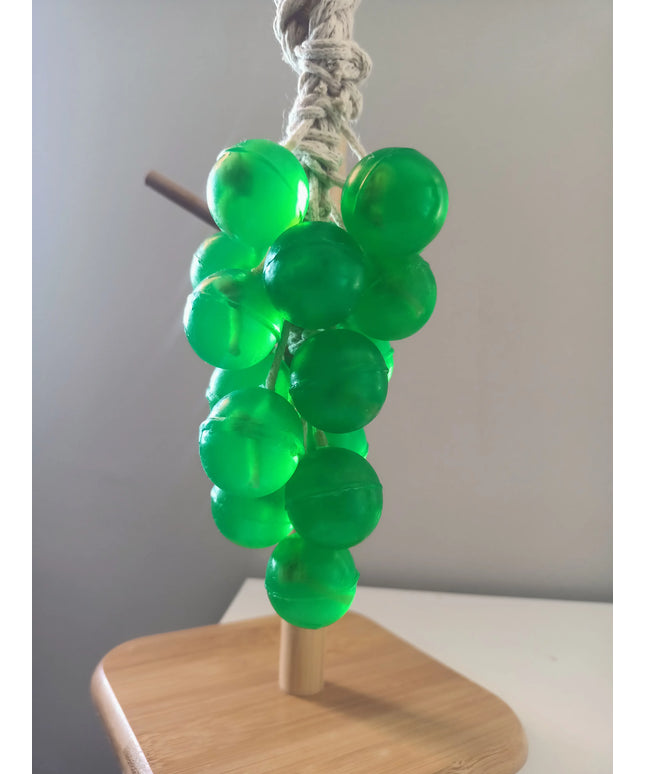 El Yapımı Doğal Salkım Yeşil Üzüm Sabun