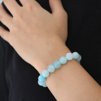 Akik Kadın Bileklik Orijinal Mavi Akik Bileklik