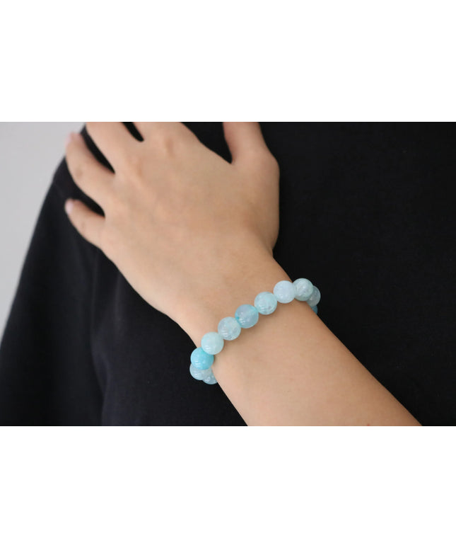 Akik Kadın Bileklik Orijinal Mavi Akik Bileklik