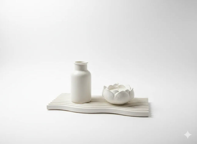 Huzur ve Zarafet: Minimalist Dekoratif Tepsi ve Aksesuarlar