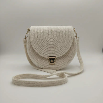 El Yapımı Makaron Kol Çantası