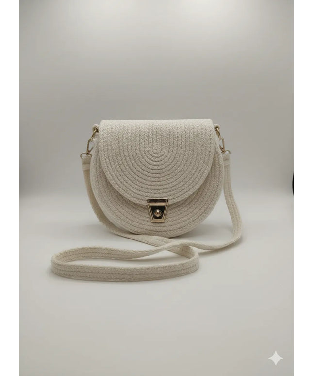 El Yapımı Makaron Kol Çantası