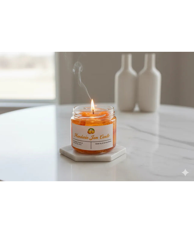 Mandalina kokulu mum