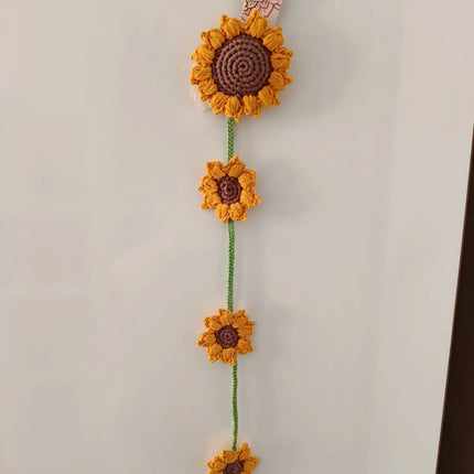 El Yapımı Kabak Çiçeği Saç Örgüsü Tokası