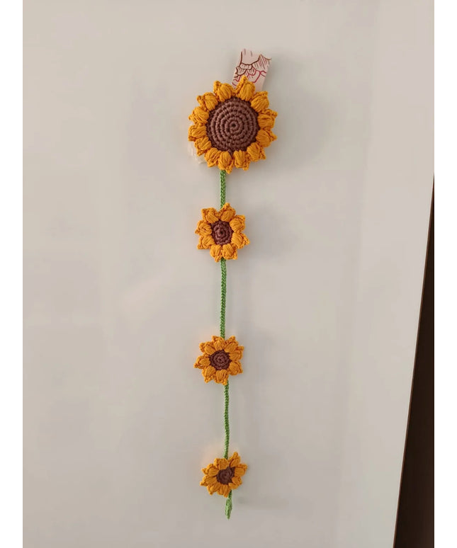 El Yapımı Kabak Çiçeği Saç Örgüsü Tokası