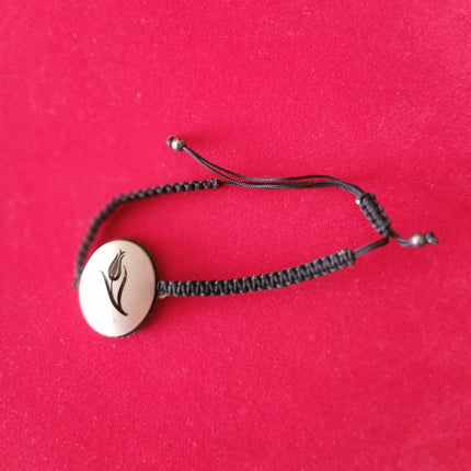 Lale Motif Çini Bileklik